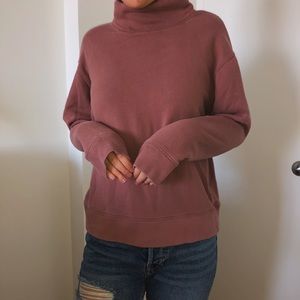 sweatshirt turtleneck
